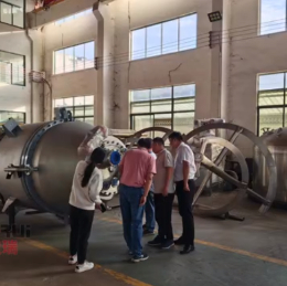 無錫雙瑞機(jī)械喜迎山東某化工企業(yè)來廠參觀